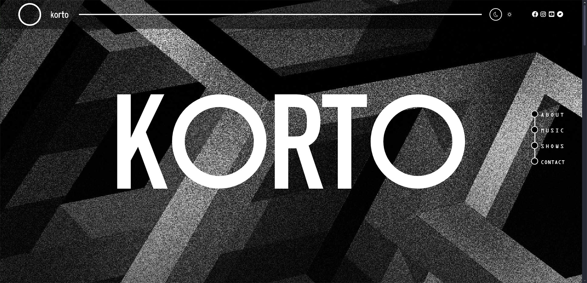 Capture d'écran de la page d'accueil du site www.clubkorto.caughtbytheweb.fr/